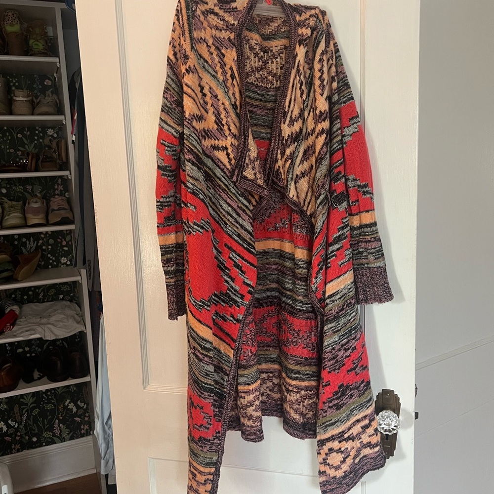 Colorful Patterned Women's Sweater